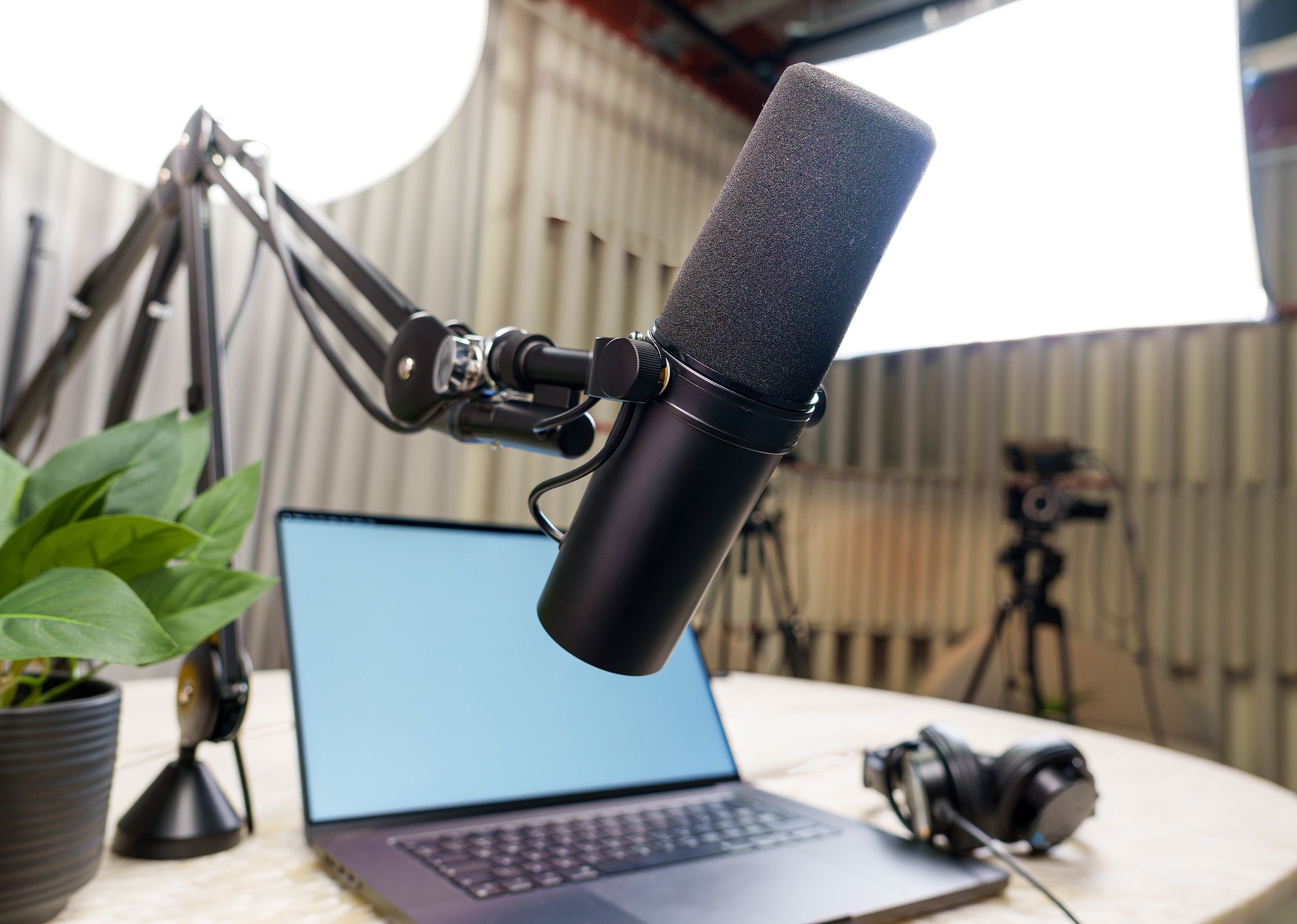Estúdio de podcast